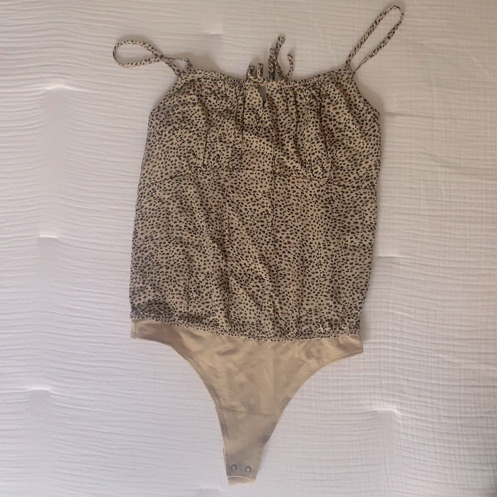 Cheetah print bodysuit